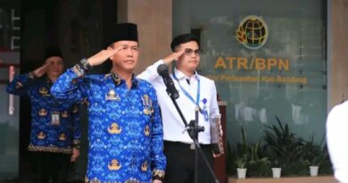 BPN Kabupaten Bandung  Melaksanakan Upacara Hari Kebangkitan Nasional HARKITNAS Tahun 2024 yang Ke- 116