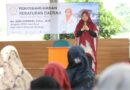 Hj.Sari Sundari Gelar Sosper Trantibumlinmas di Bojongsoang Kabupaten Bandung.