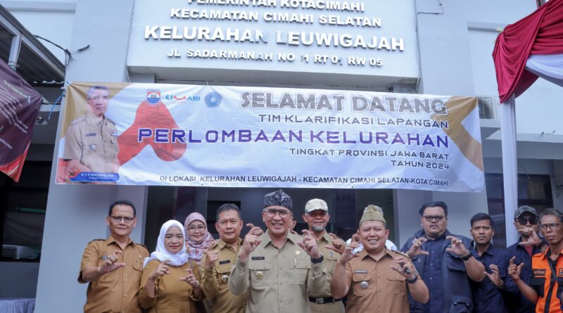 Pj.CIMAHI TERIMA TIM RECHEKING LOMBA DESA/KELURAHAN TINGKAT PROVINSI JAWA BARAT TAHUN 2024