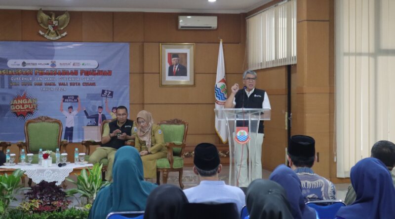 PEMKOT CIMAHI KEMBALI SOSIALISASIKAN PELAKSANAAN PEMILIHAN GUBERNUR/WAKIL GUBERNUR JAWA BARAT DAN WALI KOTA/WAKIL WALI KOTA CIMAHI TAHUN 2024