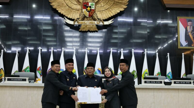 Tok, Perda P2APBD Jabar TA 2023 Disetujui Bersama DPRD Jawa Barat dan Pemdaprov Jabar