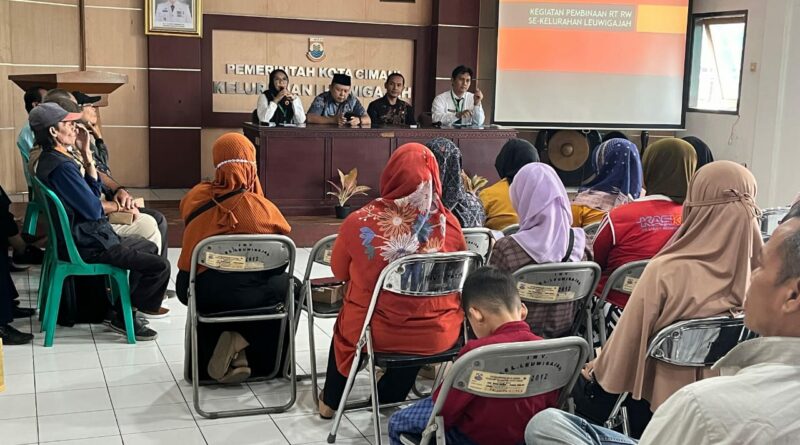 PERCEPAT PELAPORAN HASIL PELAKSANAAN PEMBANGUNAN, KELURAHAN LEUWIGAJAH LUNCURKAN SISTEM PELAPORAN ONLINE TERINTEGRASI (LAPOR)