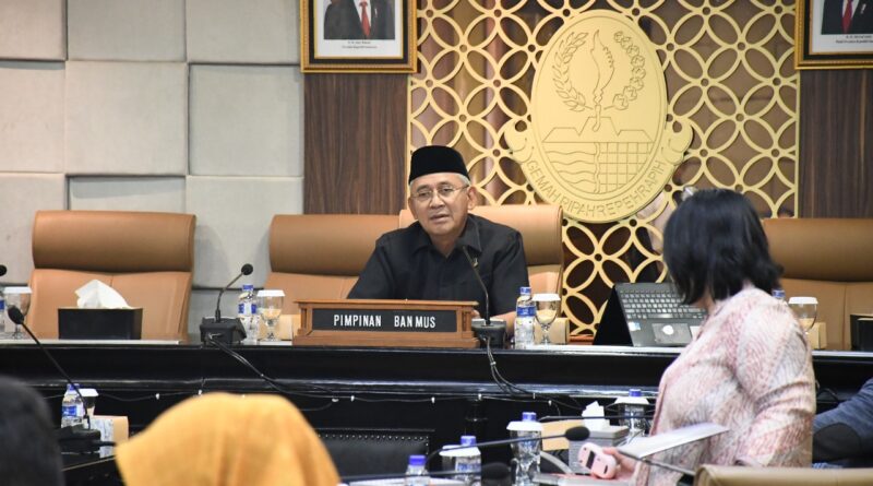 Gelar Rapat, Badan Musyawarah DPRD Jawa Barat Bahas 3 Agenda Penting