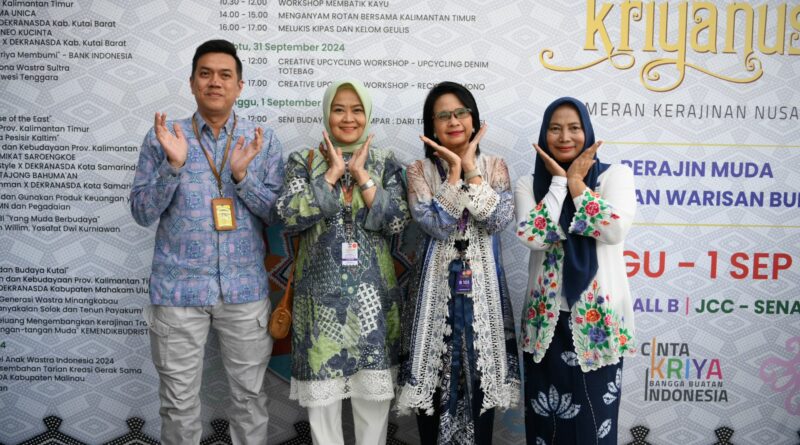 KRIYANUSA 2024  Amanda Soemedi: Gugah Generasi Muda Cintai Produk Kerajinan Lokal