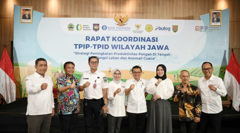 RAKOR TPIP – TPID SE- PULAU JAWA Herman Suryatman Ungkap Tantangan Serius Pertanian Jabar