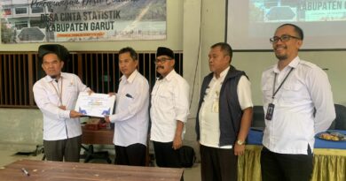 BPS Garut Luncurkan Program Desa Cantik di Desa Cinunuk