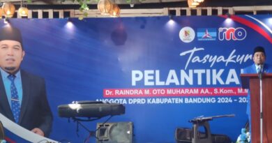 DR.H.Raindra M Oto Muharam.S.KOM.M.M.Telah Dilantik Sebagai Anggota DRPD Kab Bandung