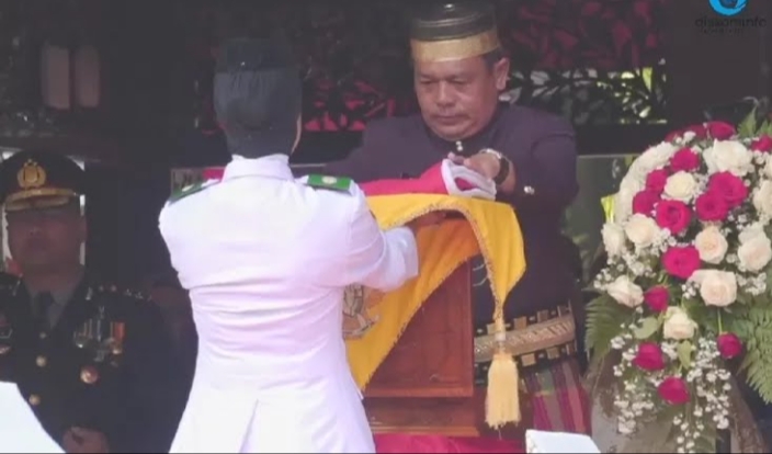 Penjabat Bupati Purwakarta Pimpin Upacara Peringatan HUT RI ke-79