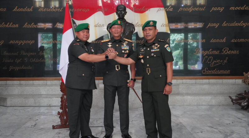 Sertijab Kabekangdam, Pangdam III/Slw Ingatkan Militansi Prajurit