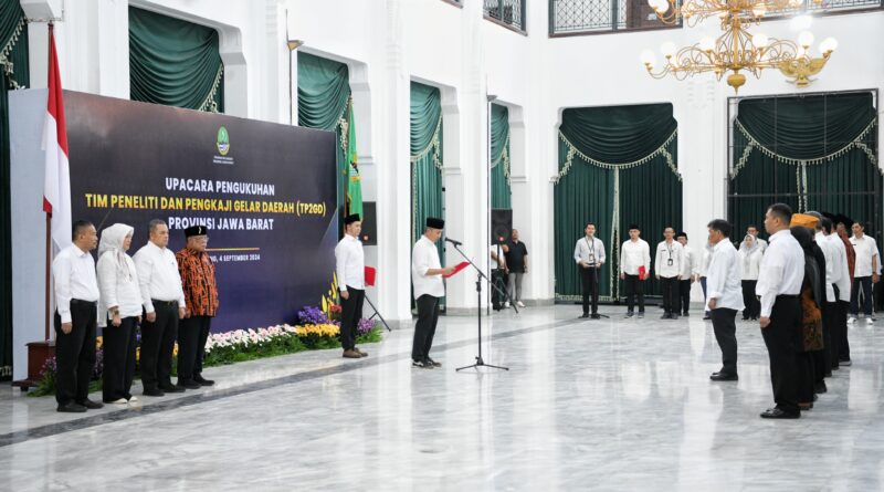 Bey Machmudin Ingin Lebih Banyak Tokoh Jabar Jadi Pahlawan Nasional