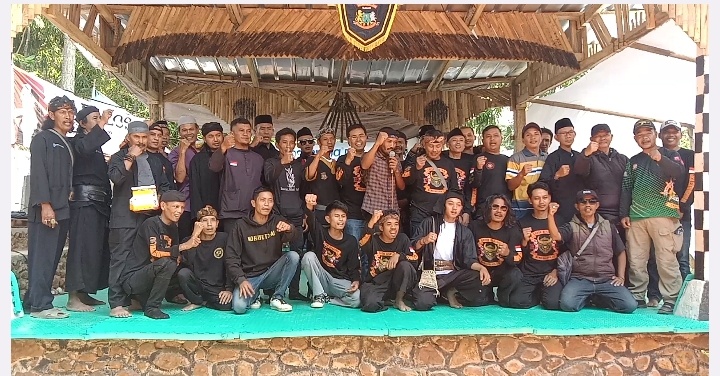 Perguruan Pencak Silat Munding Laya Siliwangi 313 Menggelar Acara Milangkala Ke 5 Lembaga Garda Kesatria 313