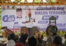 Ilham Habibie  Cagub Jabar Kampanye dan Dialog Terbuka di Pasirjambu Kabupaten Bandung.