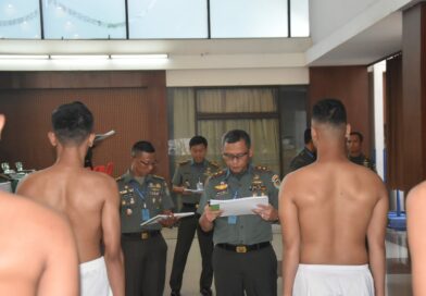 Pangdam III/Slw Pimpin Sidang Parade Caba PK TNI AD