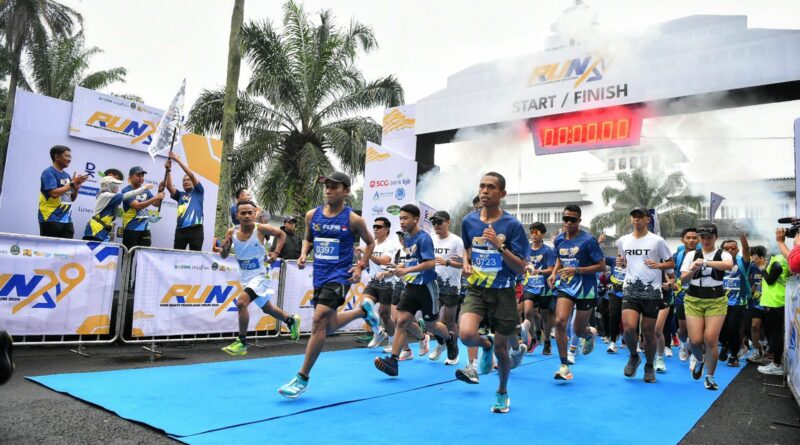 Fun Run Hari Bakti PU ke-79 Tingkat Jabar Berlangsung Meriah