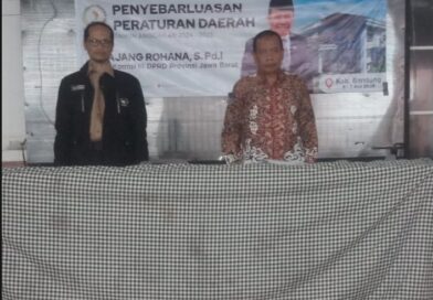 H.Jajang Rohana S.Pd.i., Anggota DPRD Provinsi Jawa Barat Fraksi PKS Sosialisasikan Perda No 15 Tahun 2017.