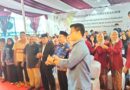 Walikota Cimahi Ngatiyana Menutup Pelatihan Menjahit Busana Industri.