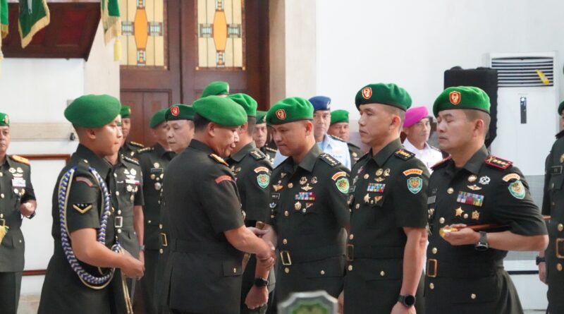 Pangdam III/Slw Pimpin Sertijab Pejabat Kodam