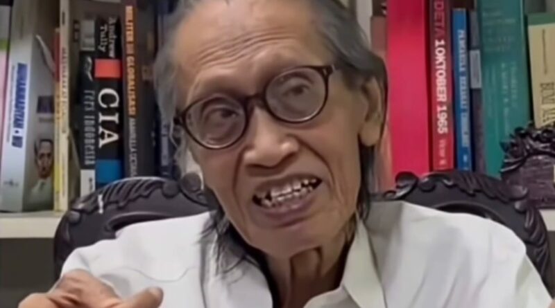 Sejarawan Anhar Gonggong Akan Menjadi Narasumber Utama di Seminar Ruwatan Negara 18 Agustus
