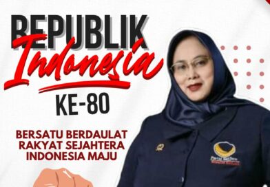 Tia Fitriani Ucapkan Dirgahayu RI ke-80: Bersatu Berdaulat, Rakyat Sejahtera, Indonesia Maju .