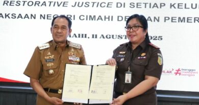 Pemkot bersama Kejari Cimahi Menandatangani MOU Pembentukan Rumah Restorative Justice