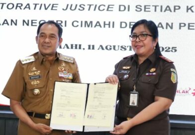 Pemkot bersama Kejari Cimahi Menandatangani MOU Pembentukan Rumah Restorative Justice