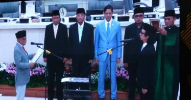 Ayi Sahrul Hamzah Resmi Dilantik Jadi Anggota DPRD Jabar Melalui PAW.