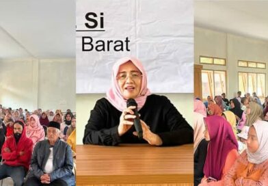 Hj.Euis Ida Wartiah Menggelar Penyebarluasan Perda Pesantren di Desa Sukasenang Bayongbong Garut.