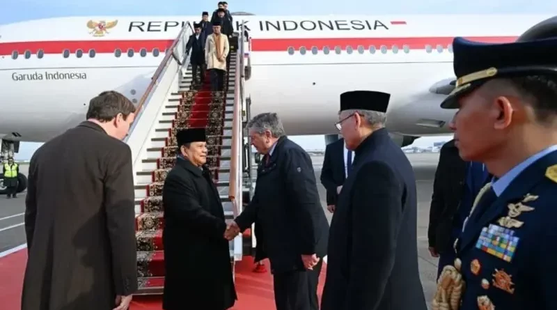 Presiden Prabowo Tiba di Moskow, Perkuat Kemitraan Strategis Indonesia–Rusia di Tengah Dinamika Global