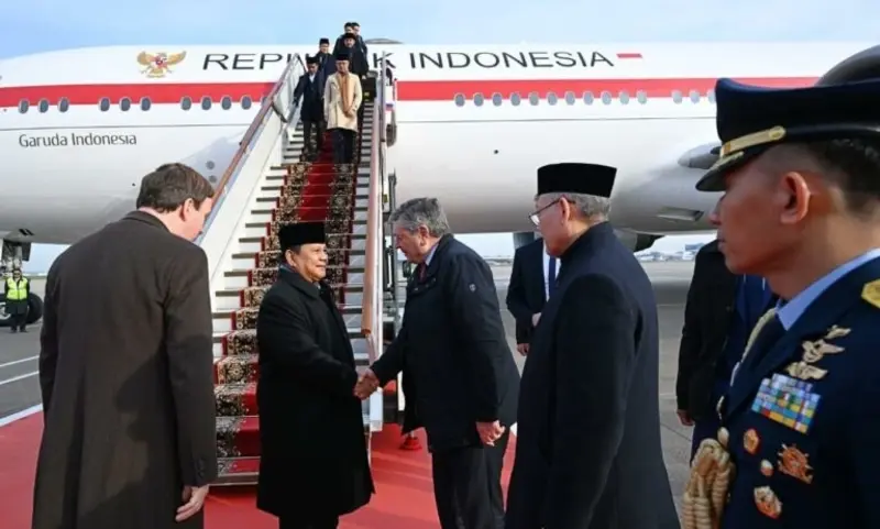 Presiden Prabowo Tiba di Moskow, Perkuat Kemitraan Strategis Indonesia–Rusia di Tengah Dinamika Global