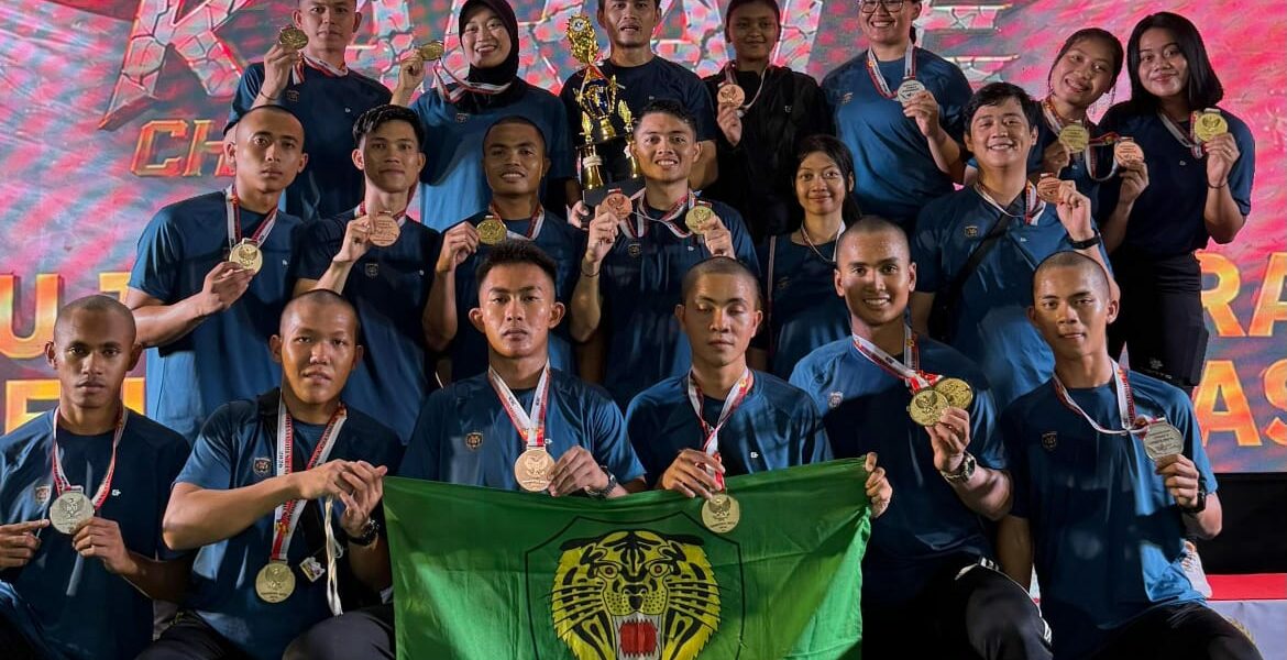 KONTINGEN KARATE KODAM III/SILIWANGI RAIH JUARA UMUM I PADA KEJUARAAN NASIONAL KARATE INDONESIA OPEN CHAMPIONSHIP PIALA PRESIDEN RI TAHUN 2026