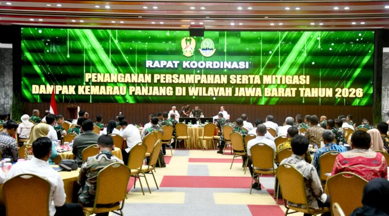 Atasi Elnino Godzila dan Sampah di Jabar,  KDM Pimpin Rakor dengan TNI dan BMKG