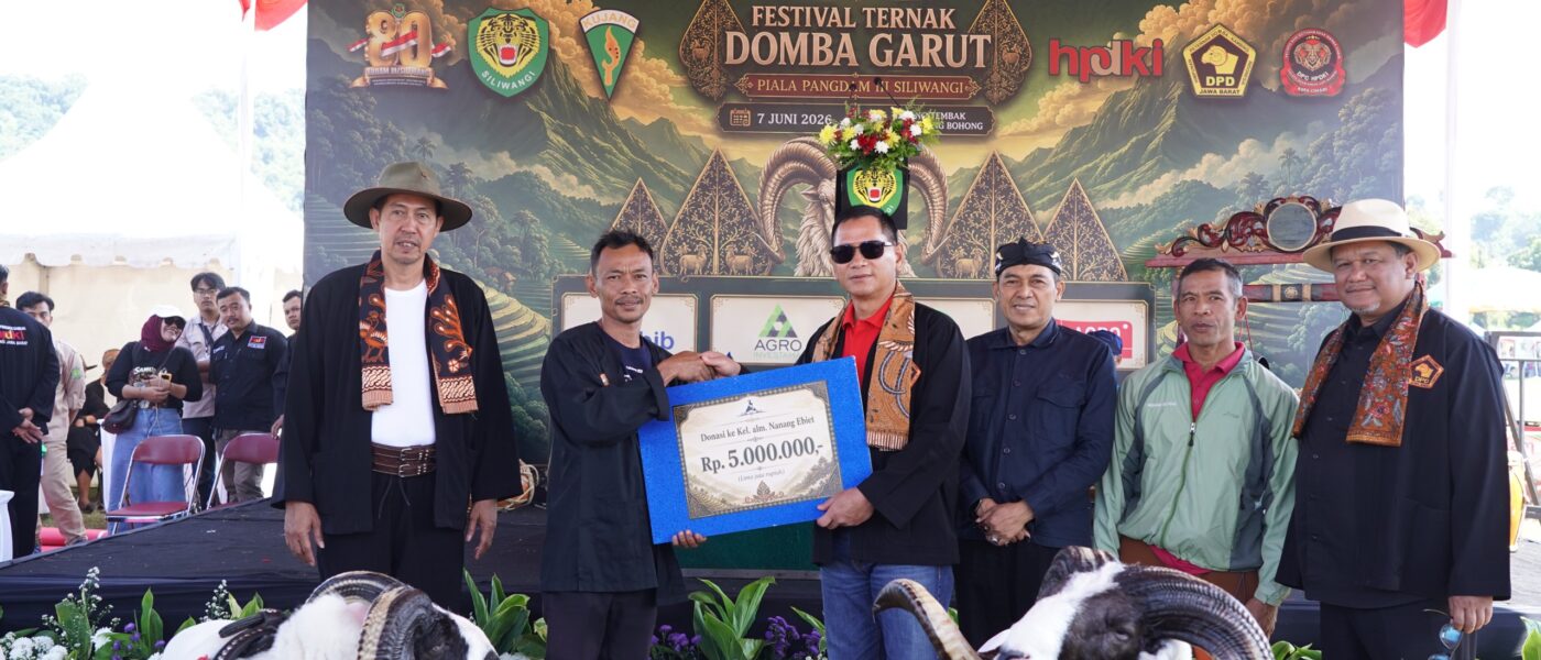 Pangdam III/Siliwangi Dukung Pelestarian Domba Garut Melalui Festival Peternak di Cimahi