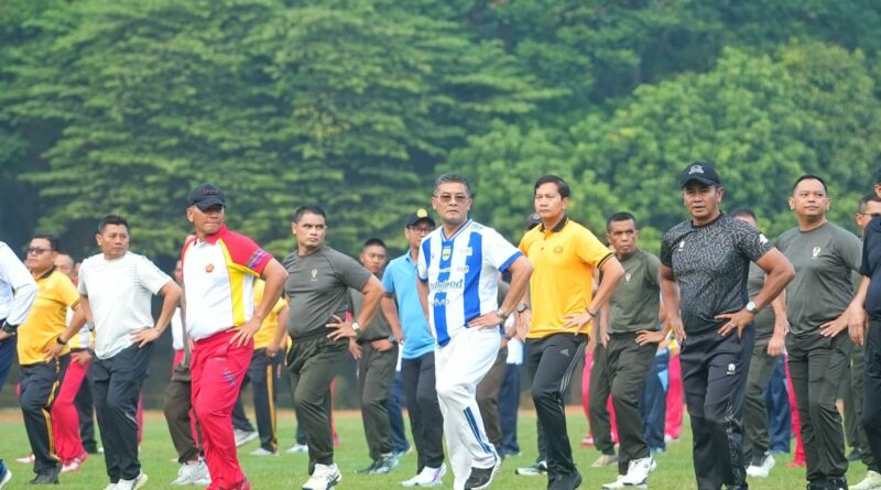 TNI-Polri dan Forkopimda Perkuat Sinergi Lewat Olahraga Bersama