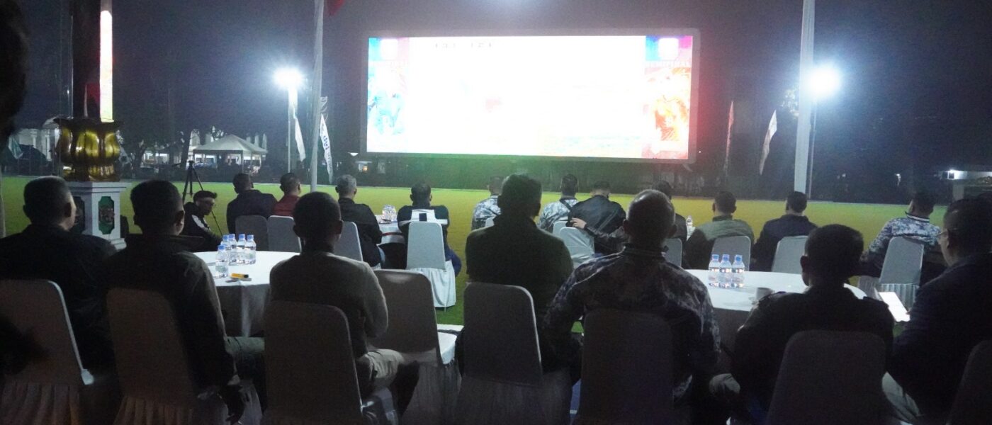 Ratusan Warga Nobar Piala Dunia 2026 di Makodam III/Siliwangi, Berlangsung Aman dan Meriah