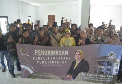 Kawal Good Governance, Tati Supriati Irwan Tinjau Pemerintahan Desa Nanggerang Cililin dan Serap Aspirasi Warga.