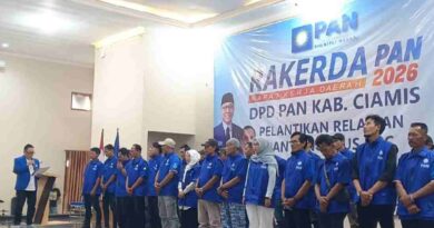 Rakerda PAN Ciamis Jadi Ajang Konsolidasi, Target Politik 2029 Mulai Dipanaskan dan Kursi Wakil Bupati Diincar.