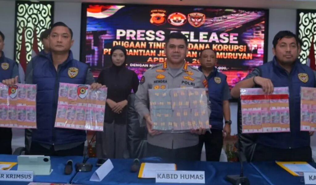 Polda Jabar Sita Uang Rp1,12 Miliar, Korupsi Jembatan Sukabumi Rp9,8 Miliar