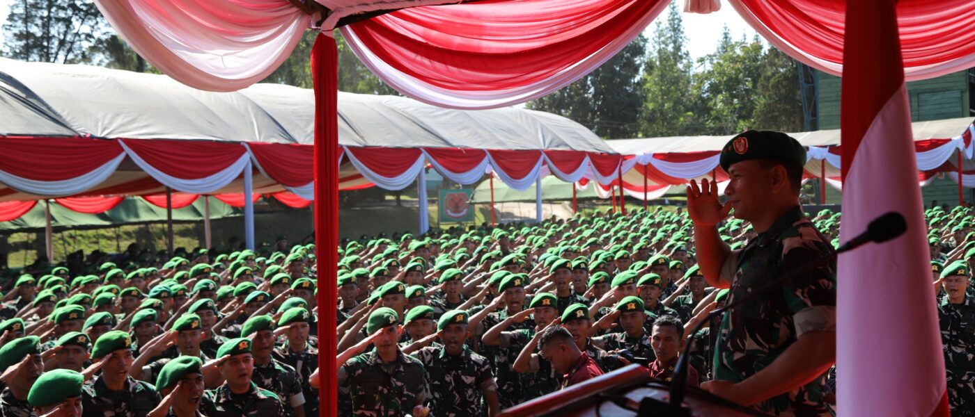 Pangdam III/Siliwangi Berikan Pengarahan kepada 2.211 Personel Satuan TP Tahap IV di Dodik Secata Rindam III/Siliwangi