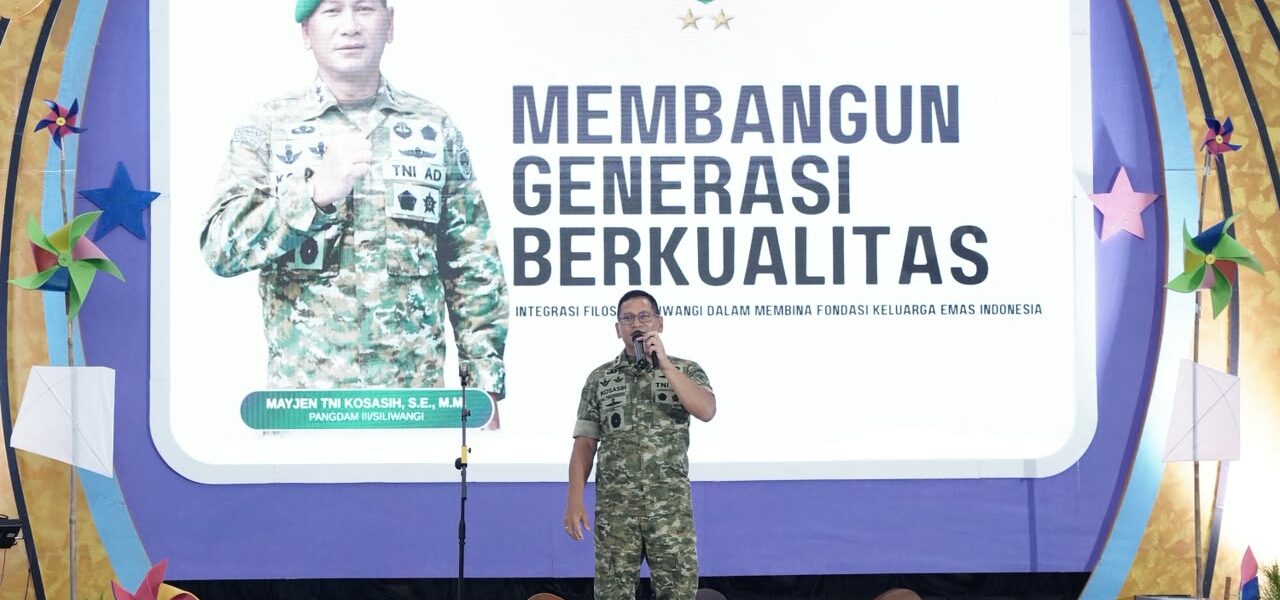 PANGDAM III/SILIWANGI AJAK WUJUDKAN GENERASI EMAS DAN PERKUAT KARAKTER PRAJURIT SAAT KUNKER KE TASIKMALAYA